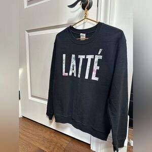 Women’s Latte Graphic Sweatshirt